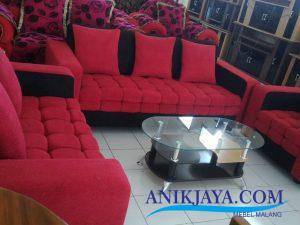 KURSI SOFA 321 MINIMALIS DESAIN CUBE TILES SET MALANG