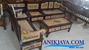 Kursi Kayu Jati Ukir Jepara L Set Desain Minimalis
