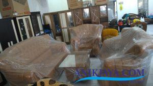 Kursi Sofa Sultan 321 Motif Oscar Krem malang