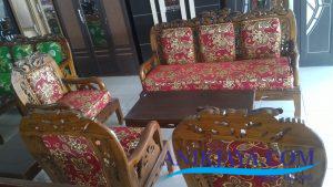 Kursi Sofa Ukir Kayu Hongkong Minimalis malang