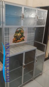 Rak Piring Kaca Alumunium Keramik Extra Large anikjaya